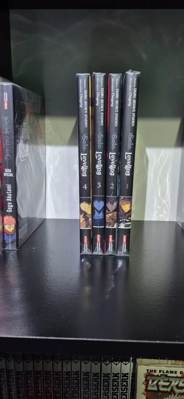 Solo Leveling 1 ao 4 panini 