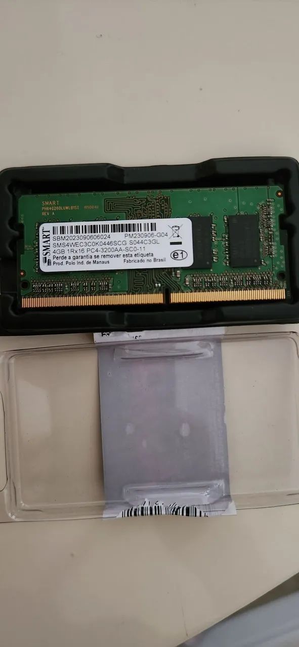 2 chips de Memória RM 4GB DDR4 3200MHz para Notebook - Foto 2