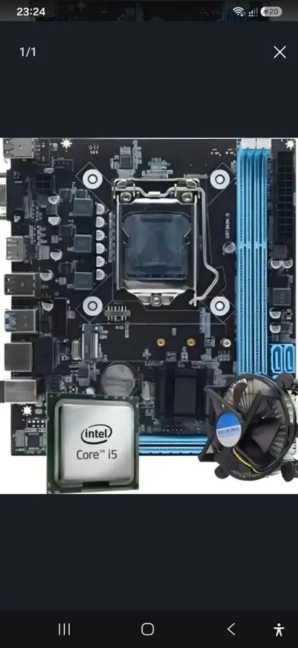 Processador I5 3450 + placa mãe B75