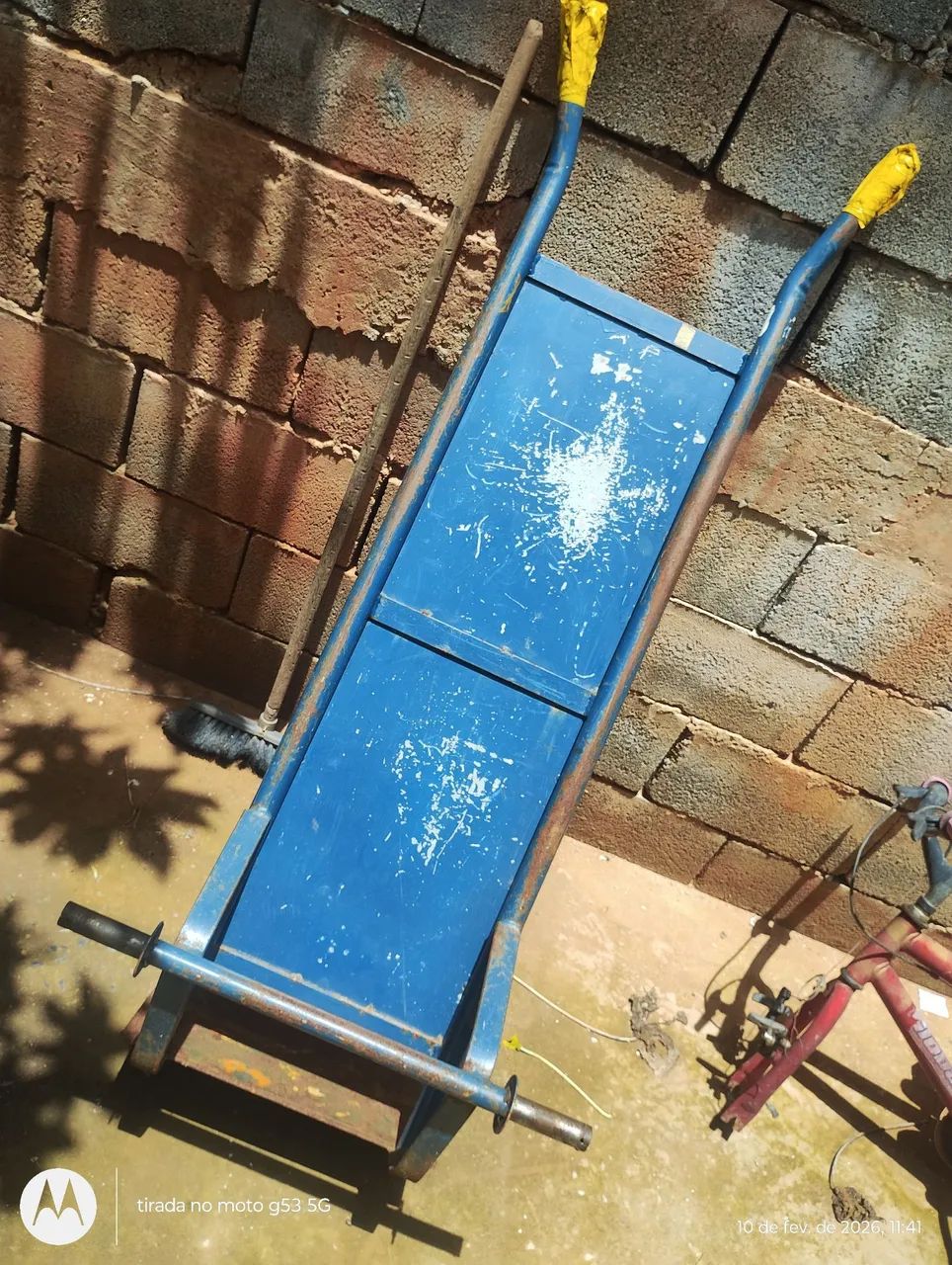 Carrinho carga e descarga