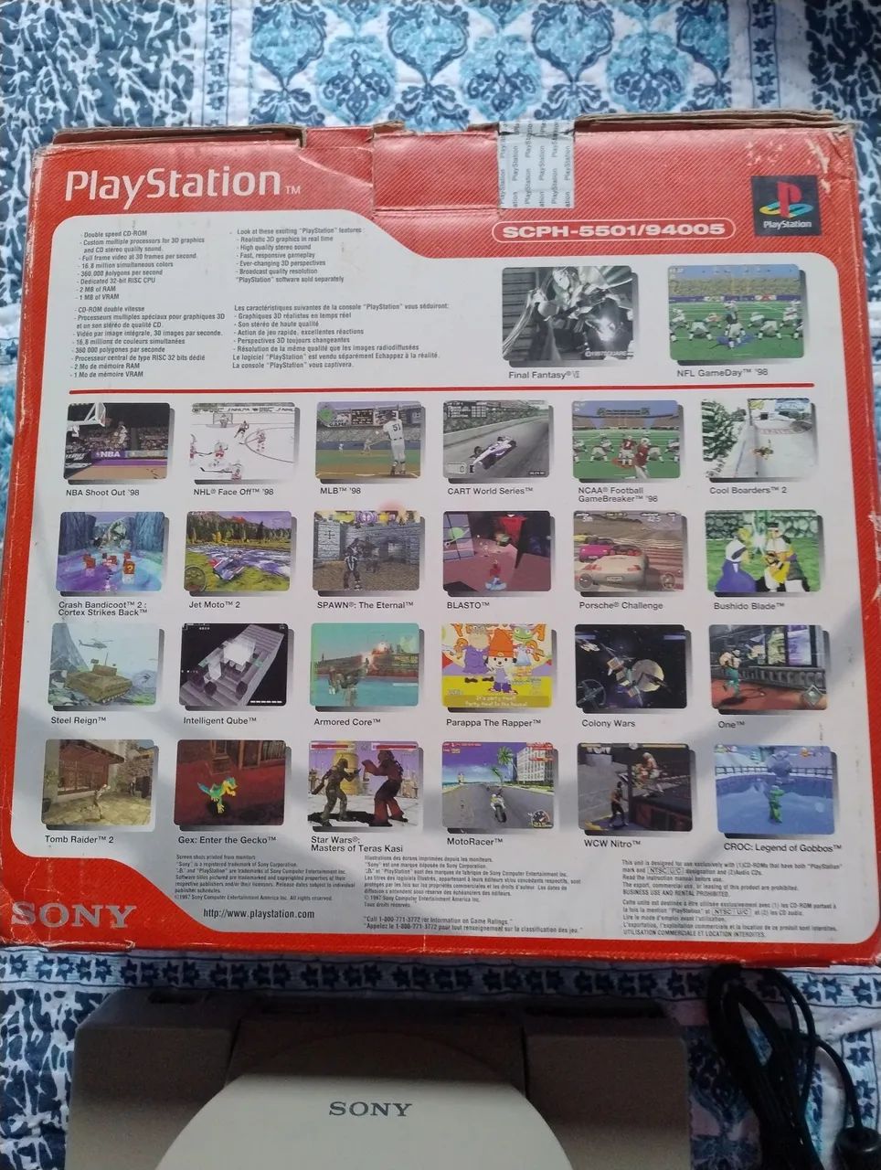 Playstation 1 clássico, na caixa!  - Foto 2
