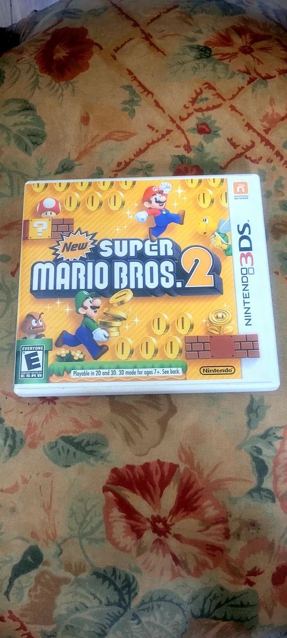 GAME SUPER MARIO BROS 2 EM ÓTIMO ESTADO E COMPLETISSIMO 