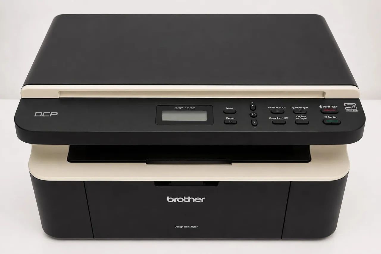 Impressora Brother DCP-1602 multifuncional
