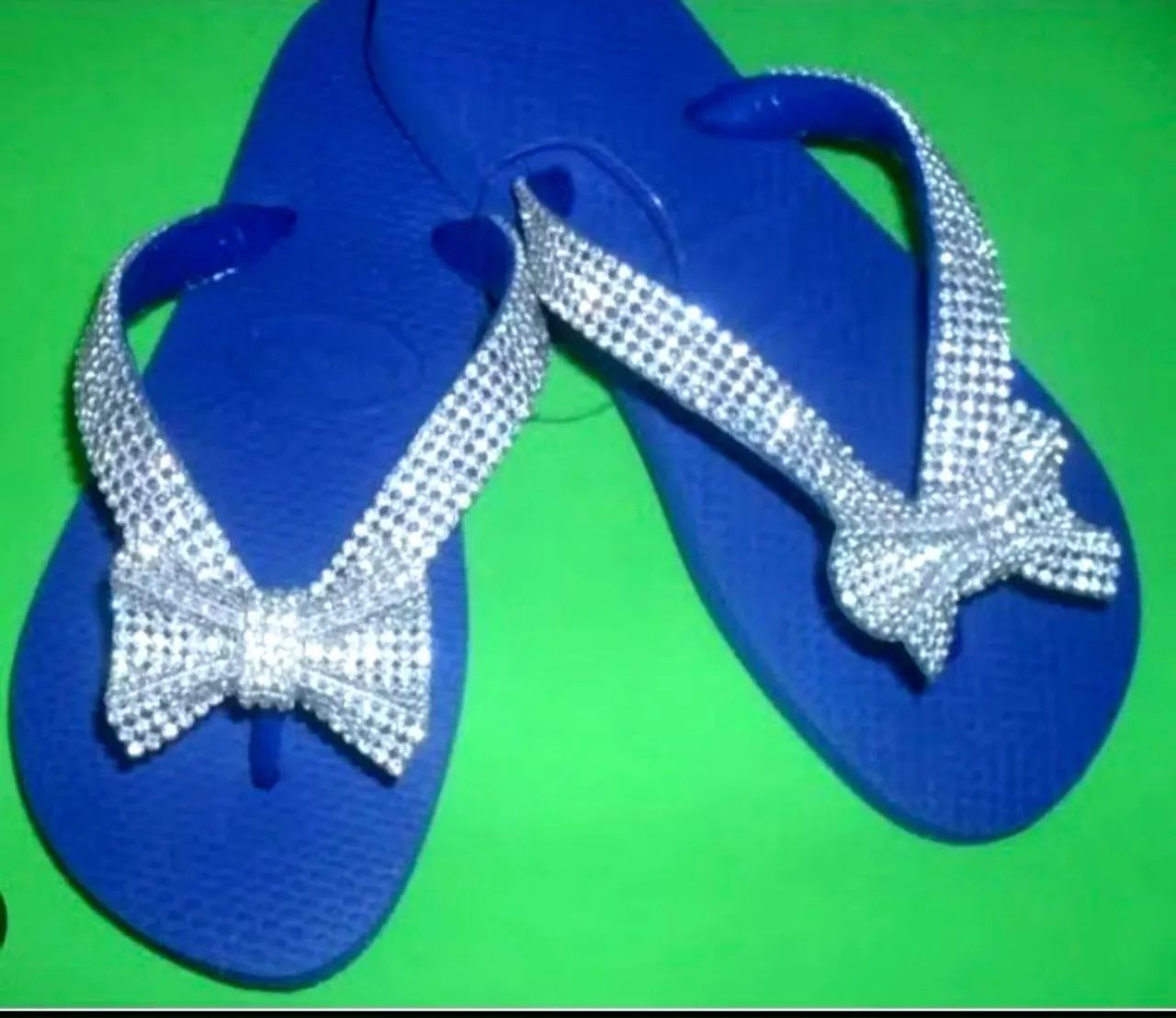Lindas Havaianas decoradas  - Foto 3