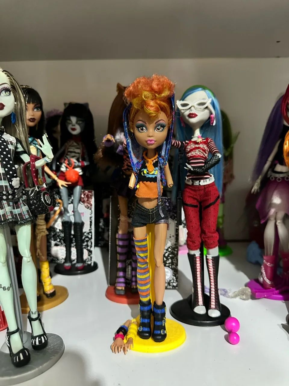 boneca monster high howleen wolf básica sister pack  - Foto 4