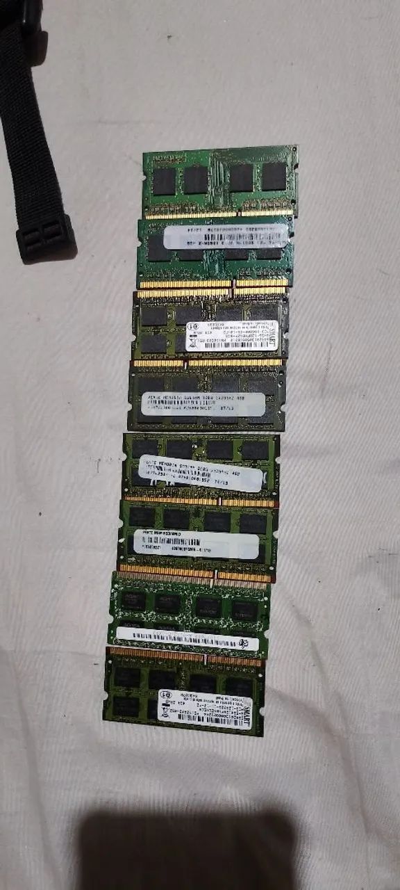 MEMÓRIAS DDR3 PARA NOTEBOOKS 4GIGAS 