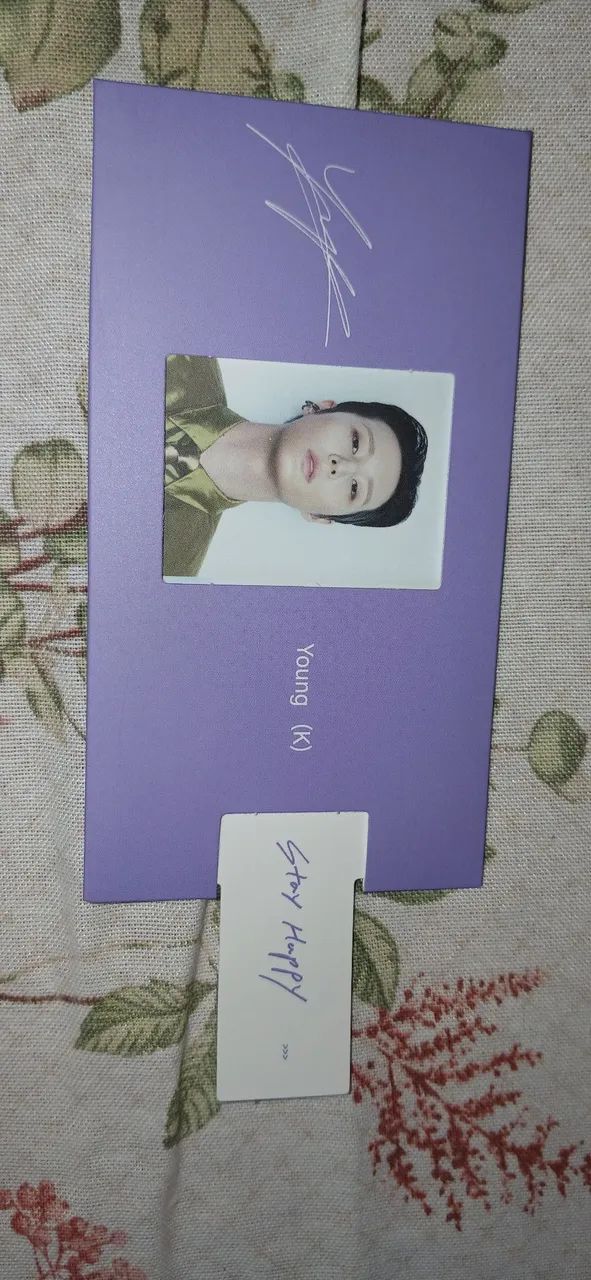? Photocards Young K - DAY6 - Foto 4
