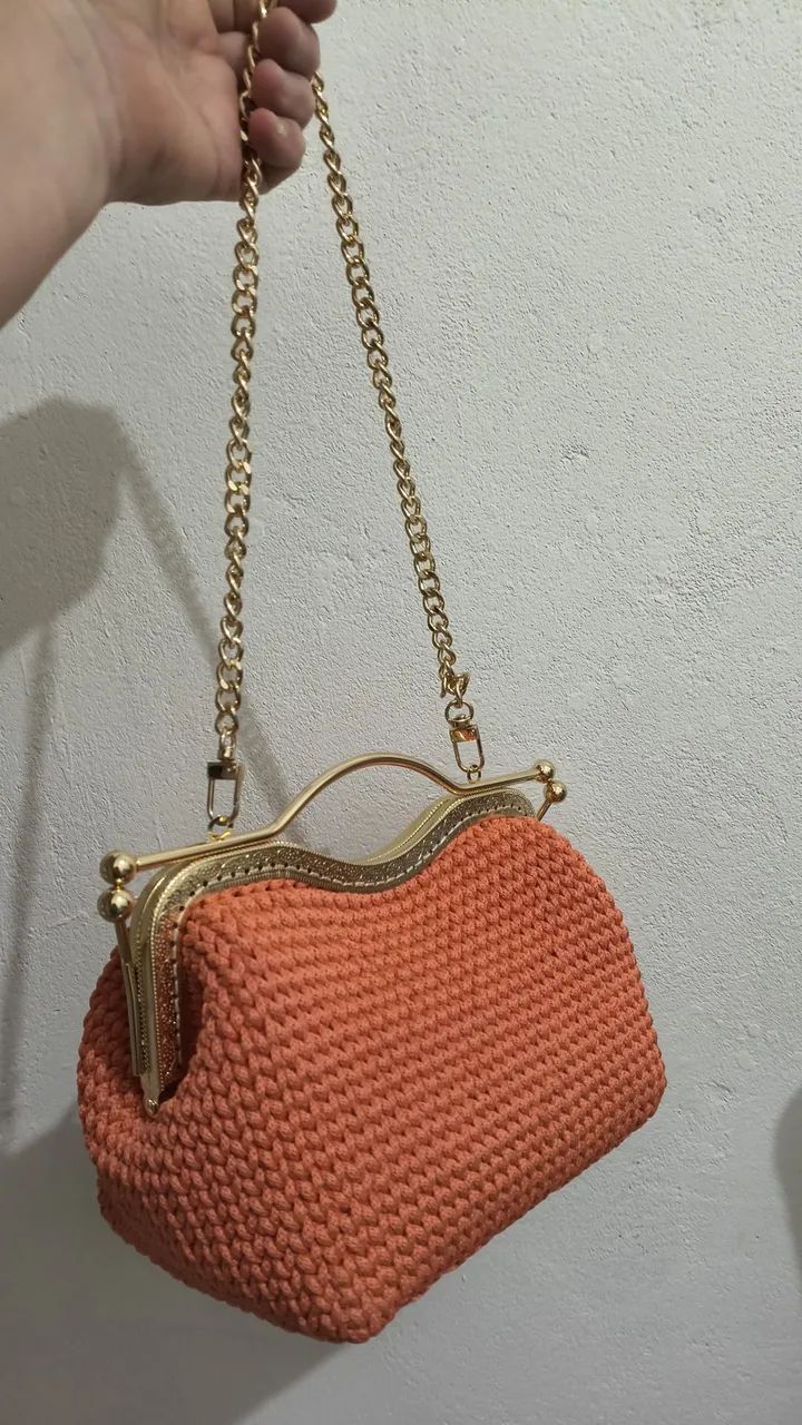 Bolsas em crochê  - Foto 4