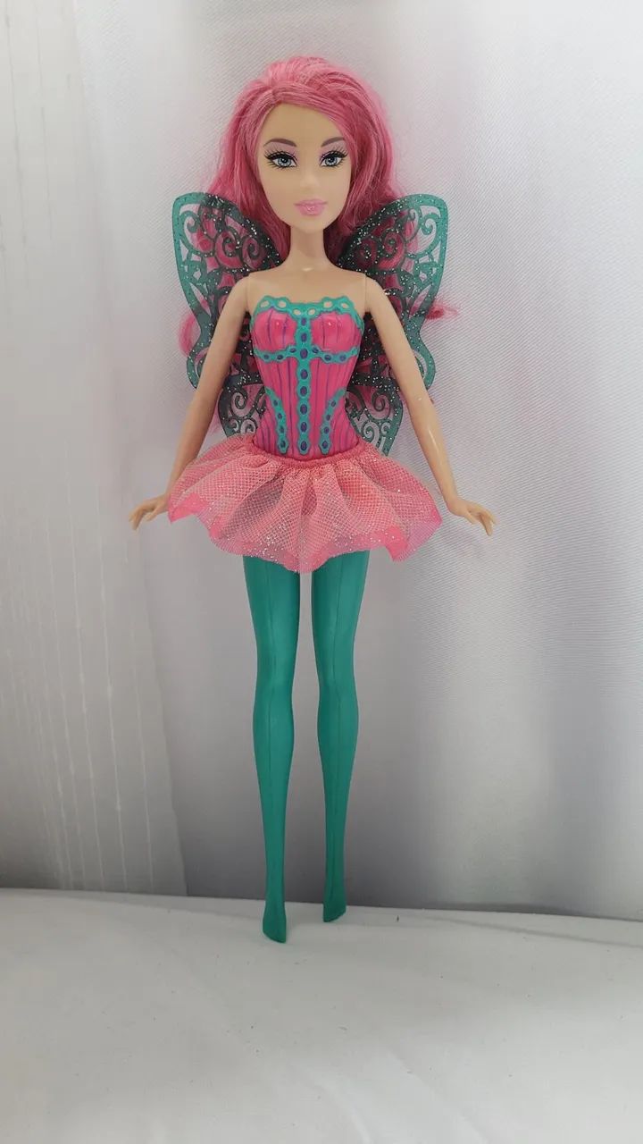 Barbie Borboleta Rosa 