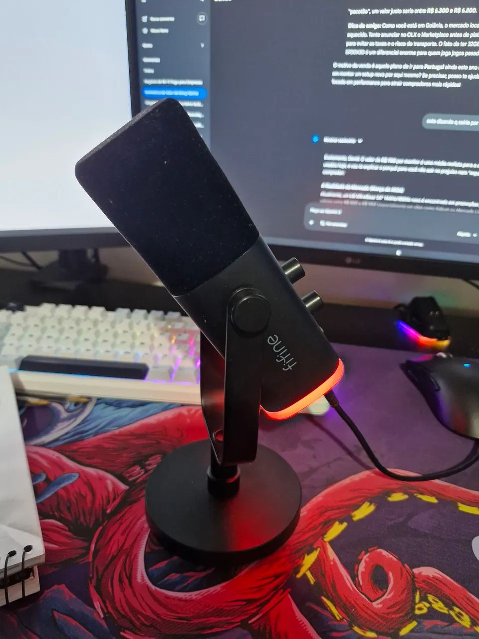 MICROFONE FIFINE AMPLIGAME AM8 - Foto 6