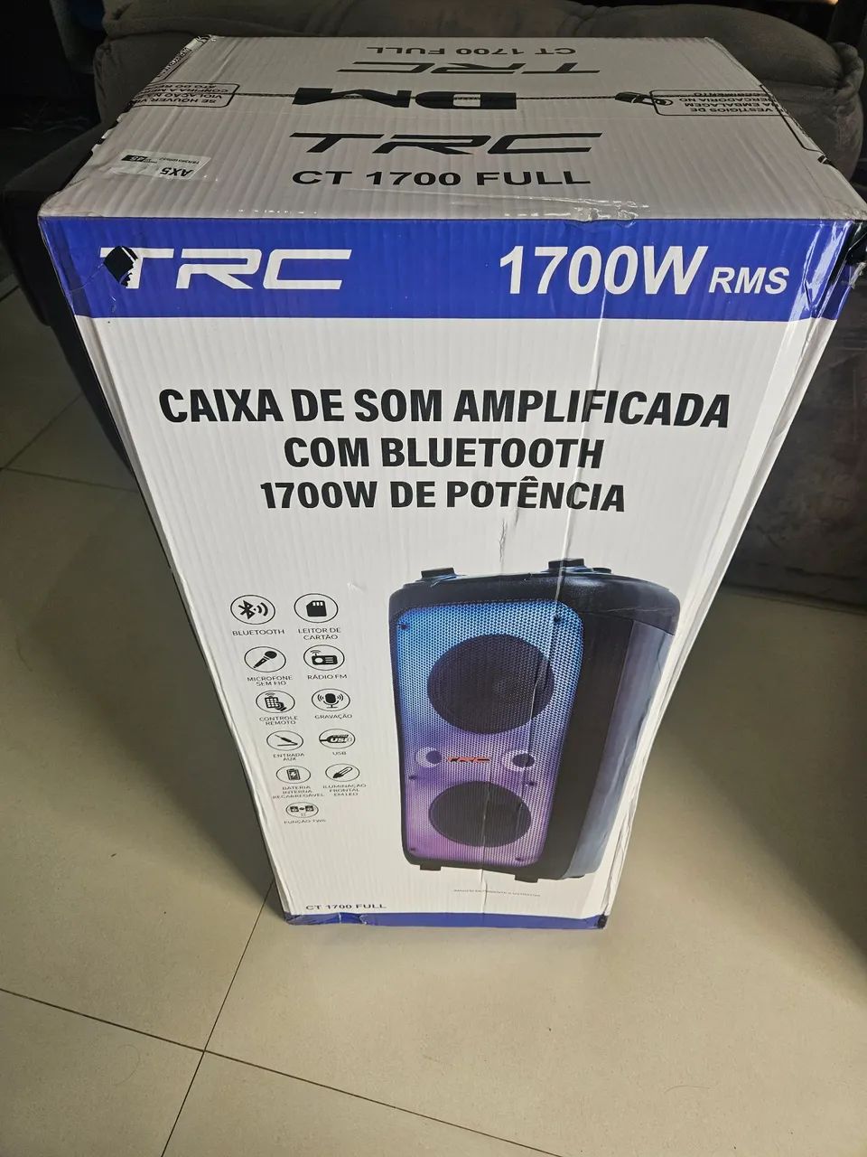 Caixa de som TRC 1700W - Foto 3