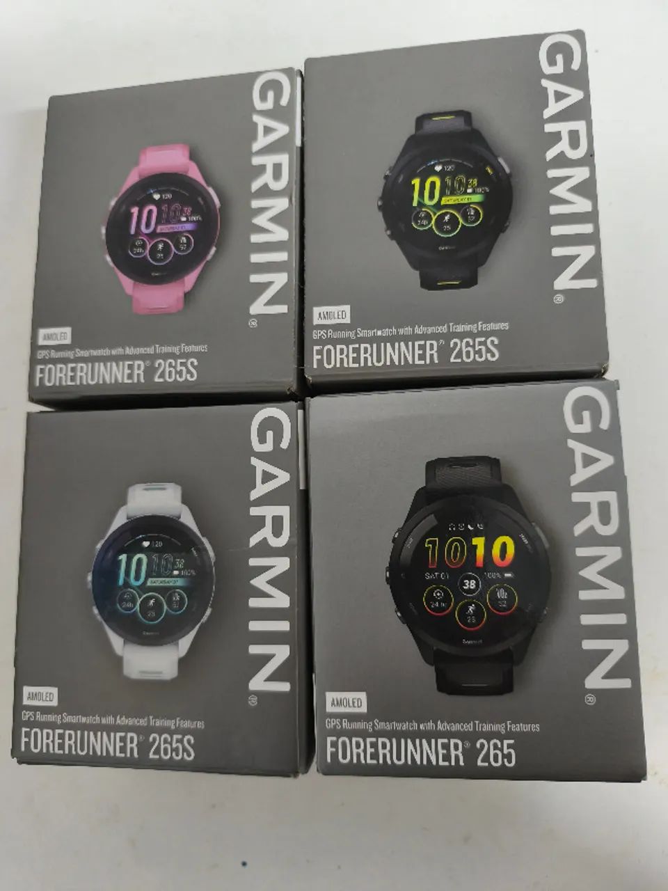 Garmin Forerunner 265/265s Novos, varias cores