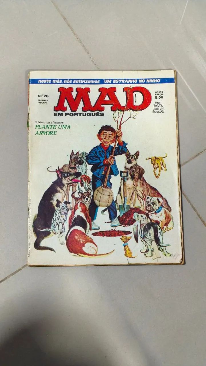 Revista Mad número 26 - Editora Vecchi