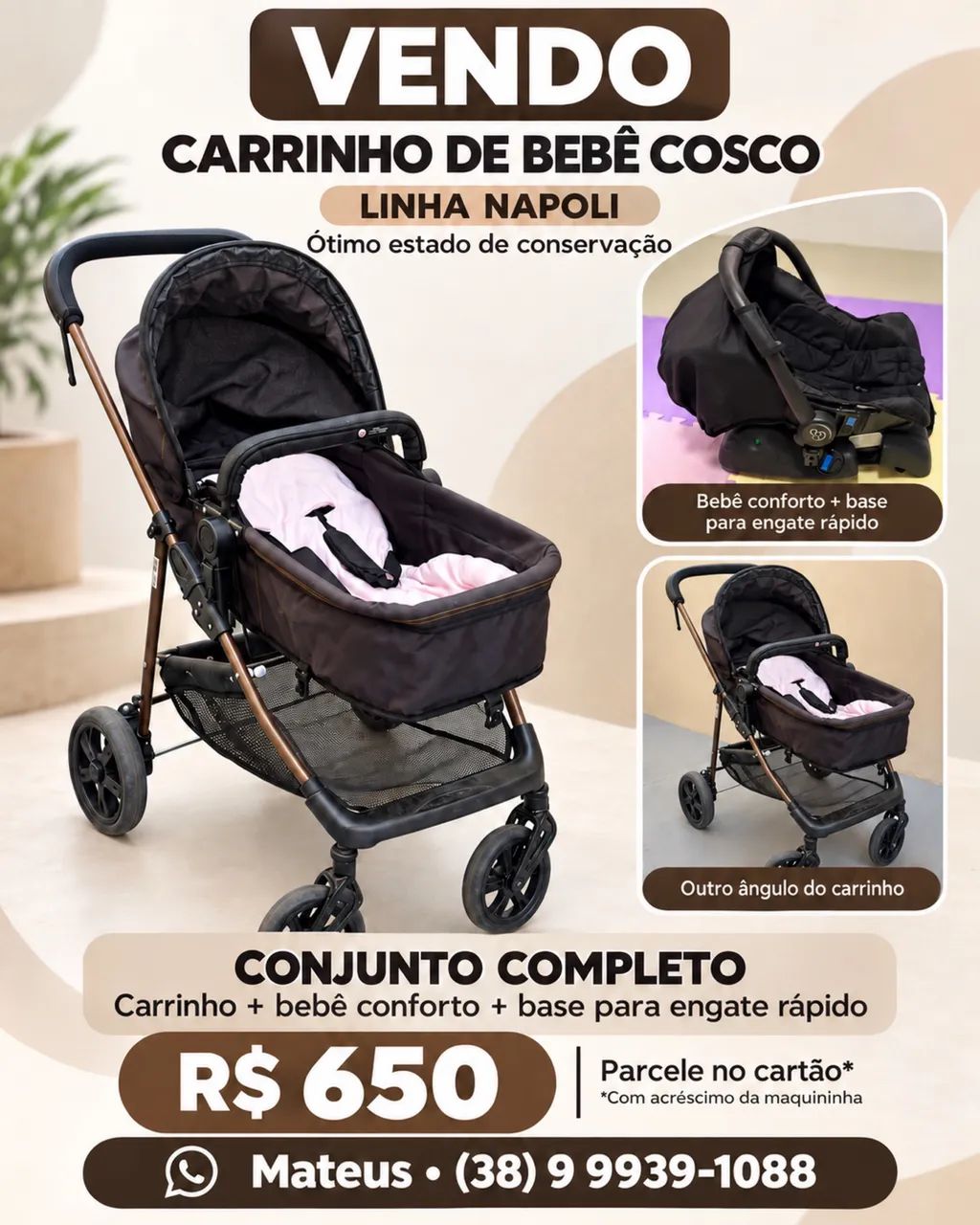 Carrinho de bebê 