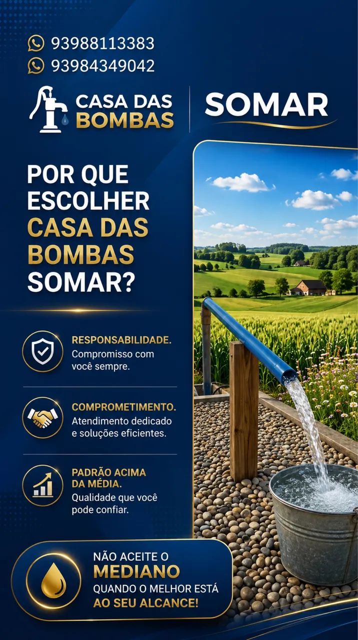 Poço artesiano Completo 