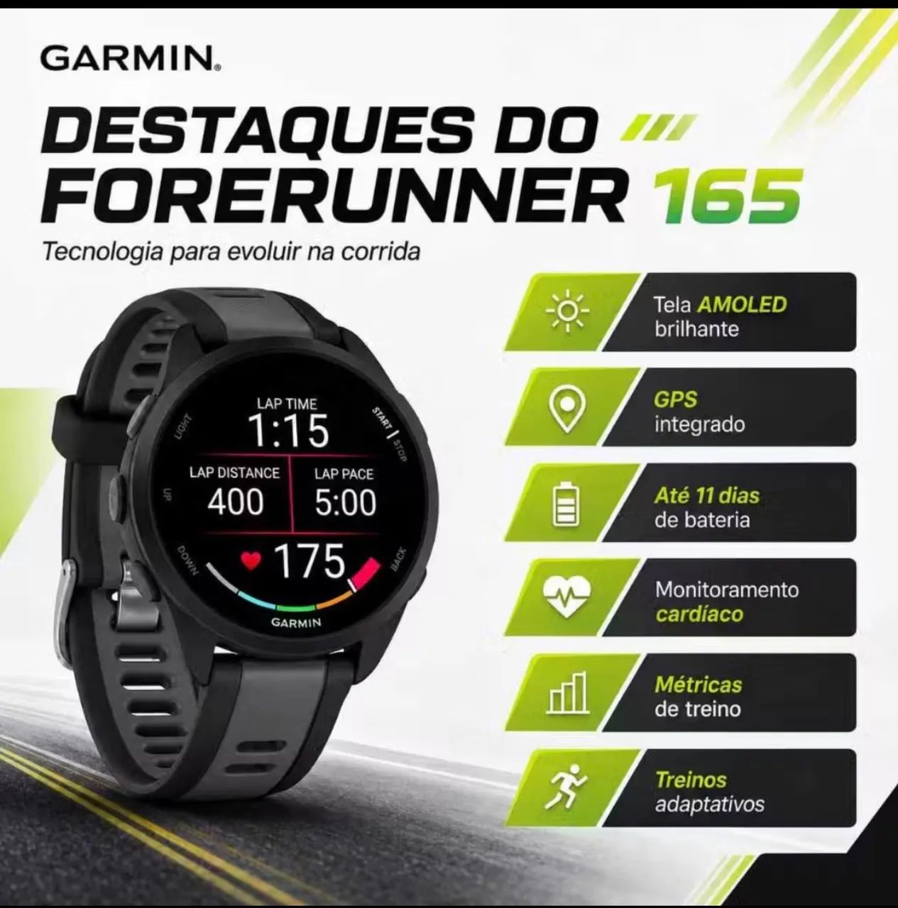 GARMIN FORERUNNER 165 MUSIC  - Foto 2