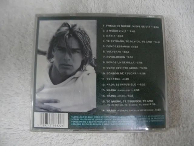 Cd Rick Martin A Medio Vivir (Original). - Foto 5