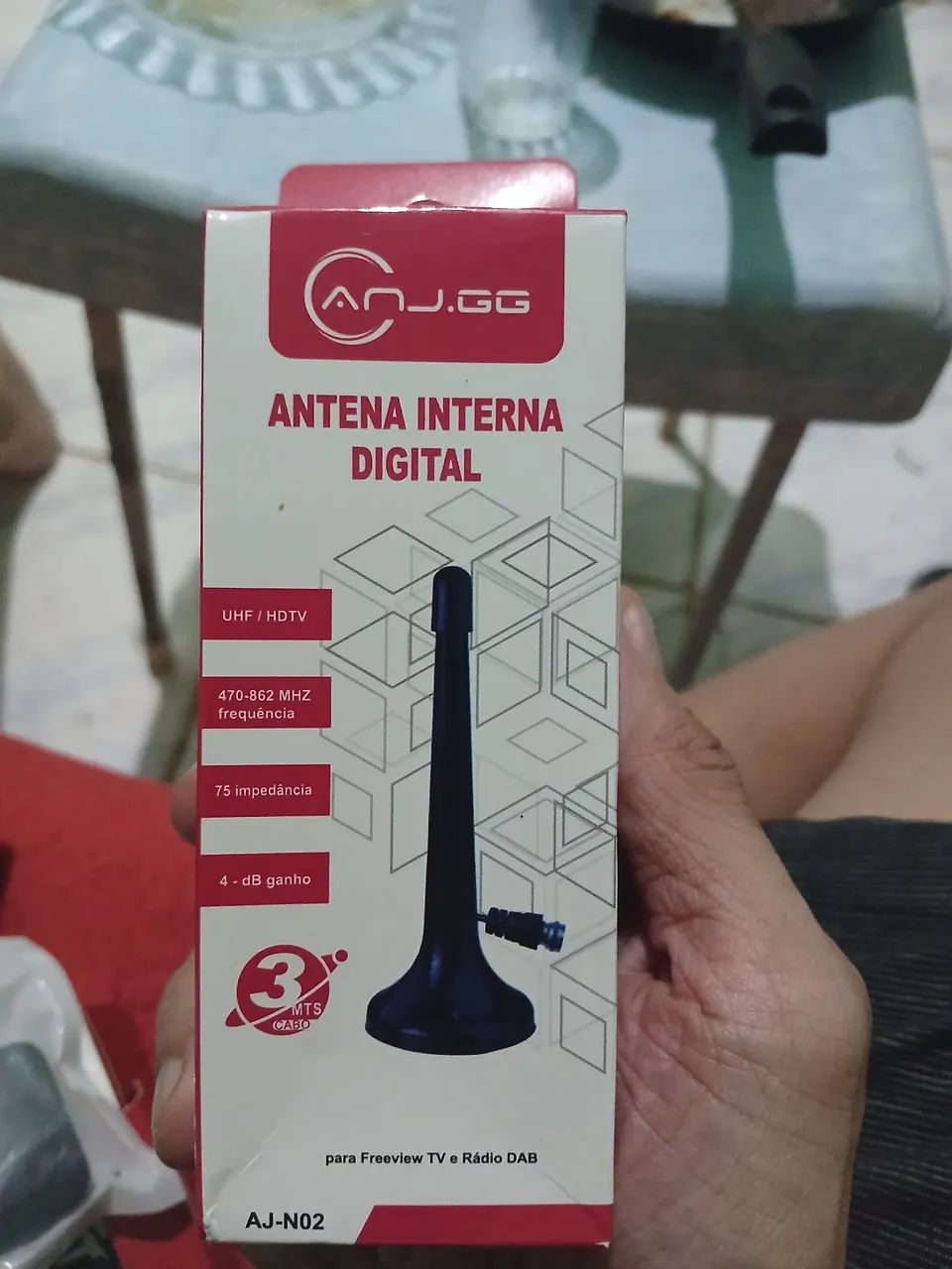 Antena de tvs digital nova 