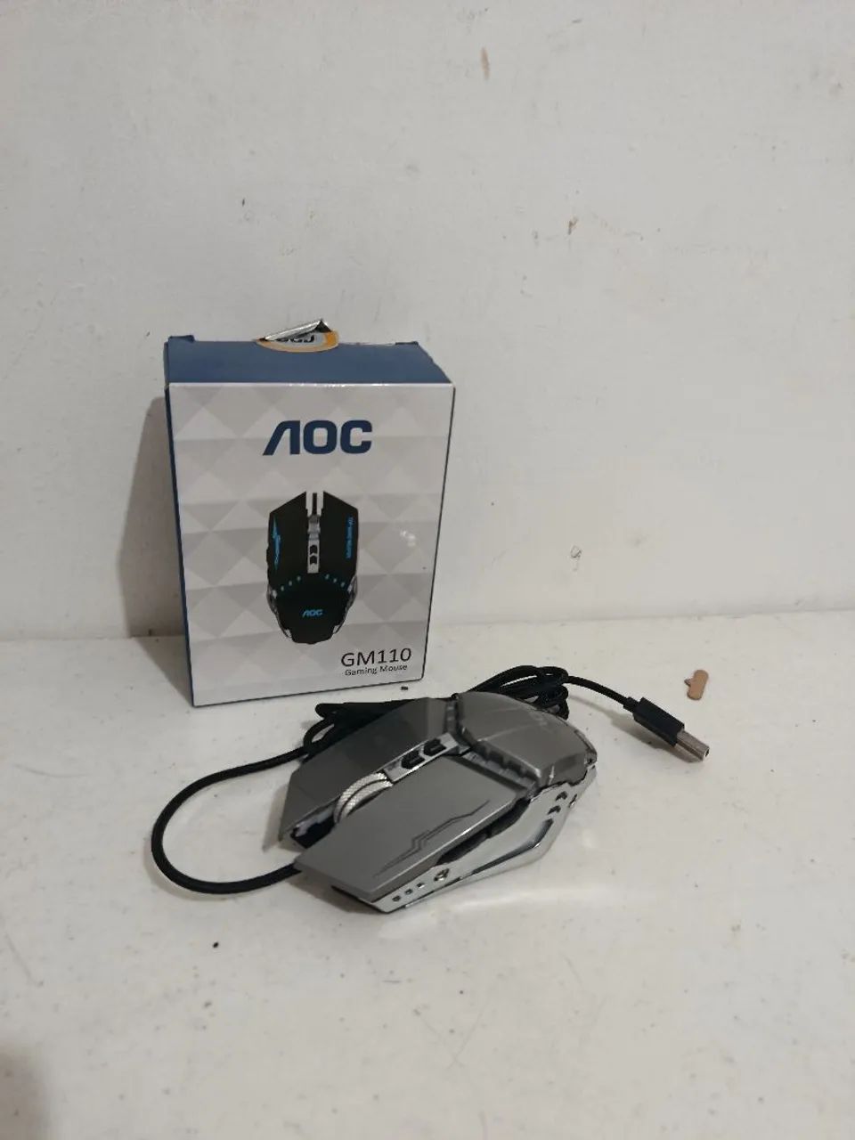 Mouse Gamer AOC GM110 - Com Caixa