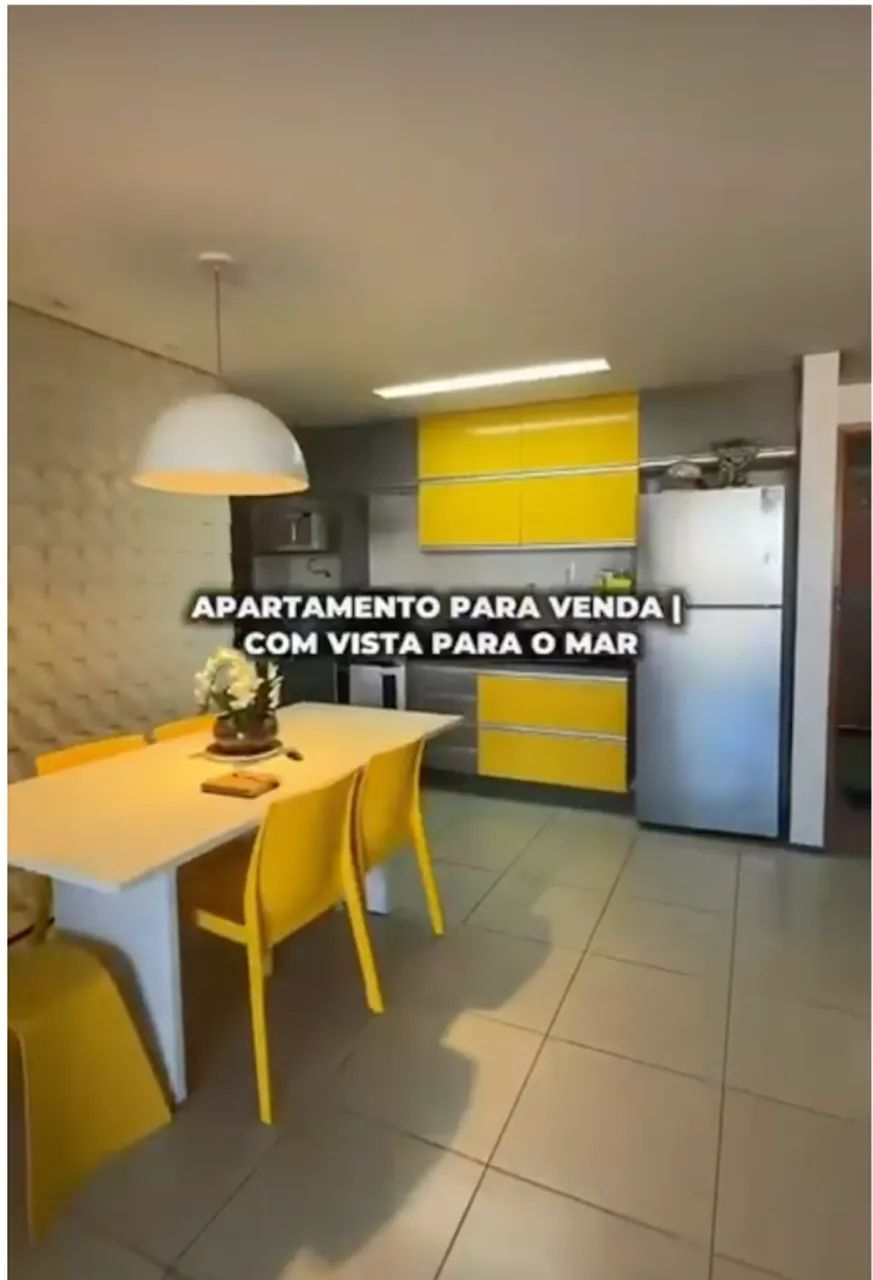 Apt 2 Quartos Mobiliado - Vista Mar Permanente - Foto 5