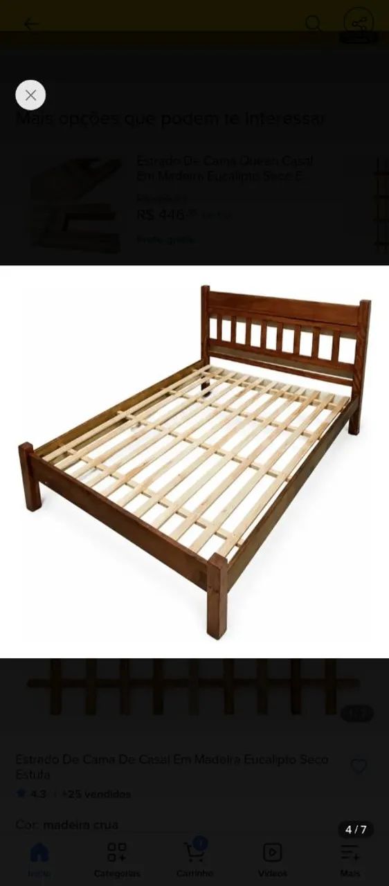 Estrado de cama - Foto 2