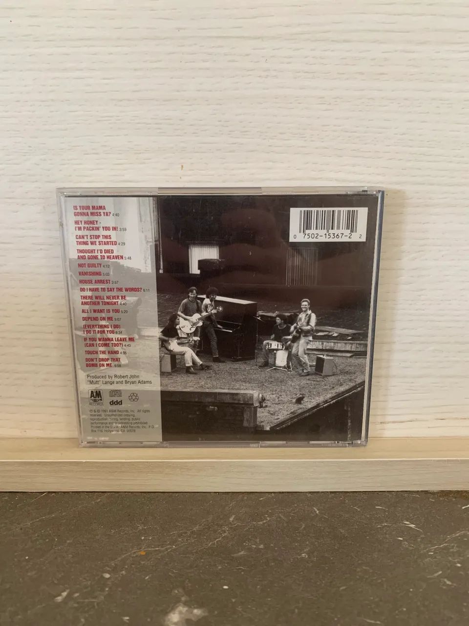 [IMPORTADO] CD Bryan Adams - Waking Up The Neighbours - Foto 2