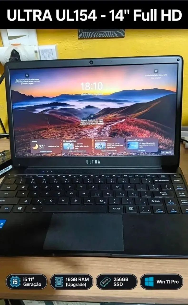 Notebook Ultra UL154 