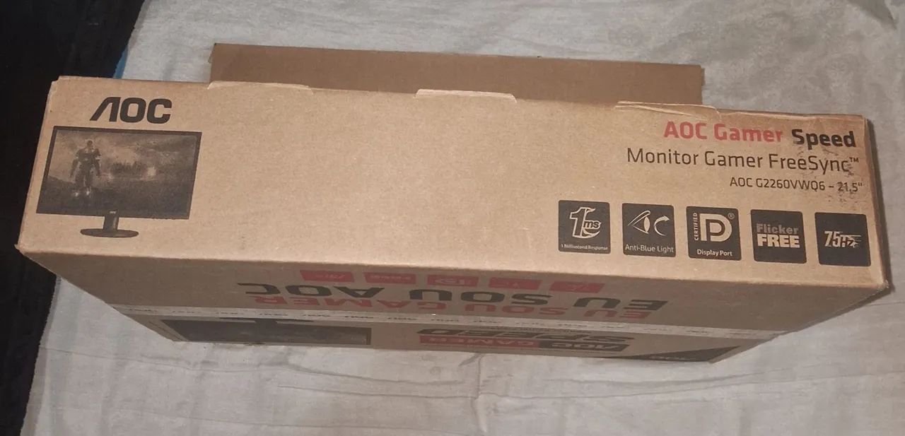 Caixa do monitor aoc - Foto 3