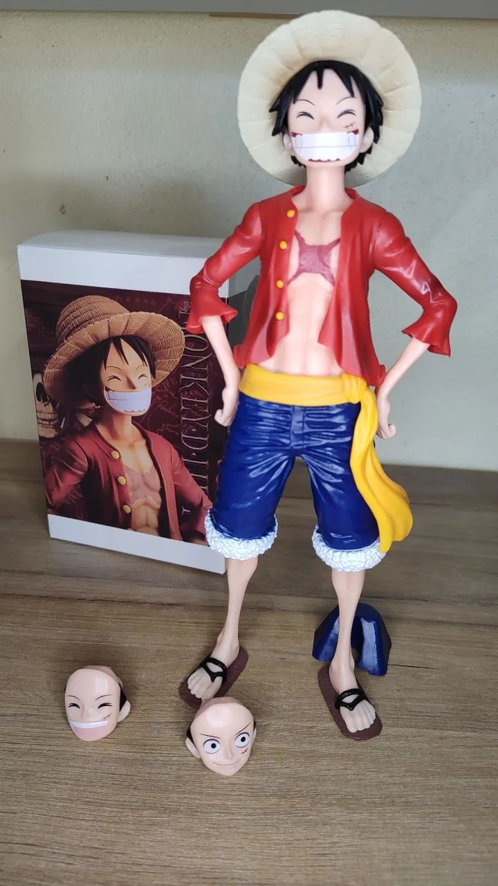 Action figure Luffy 3 faces One Piece  - Foto 2