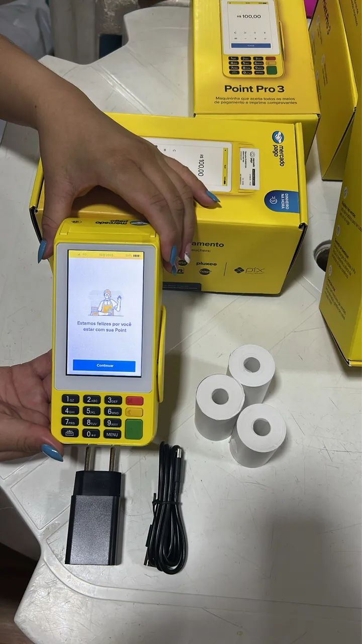 Máquina de cartão Point pro 3 - Foto 3