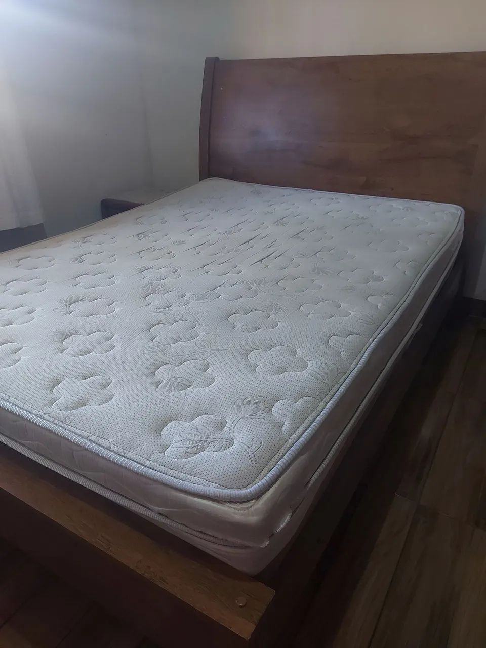 Cama casal com colchão Orthocrin  - Foto 4