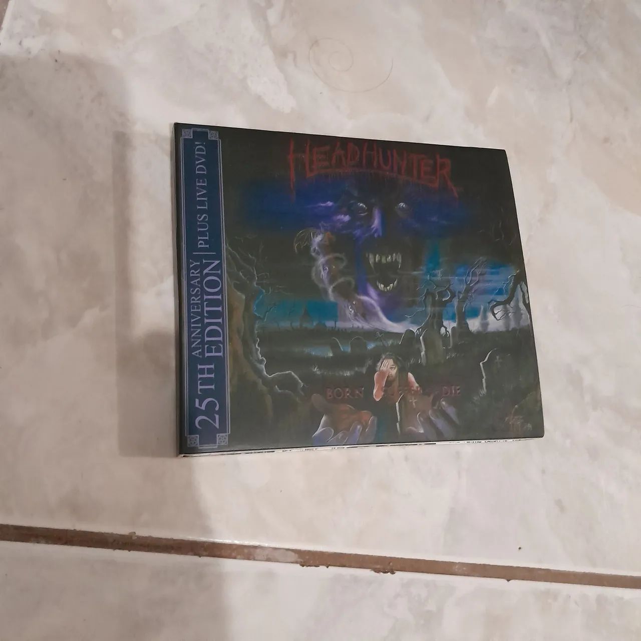 Cd headhunter dc- born suffer die ( duplo digipack) - CDs, DVDs