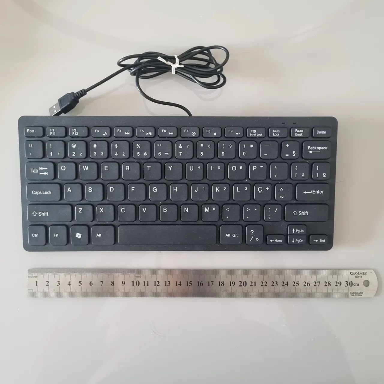 Teclado Slim App-Tech KF350 - Pouco Uso! - Foto 3