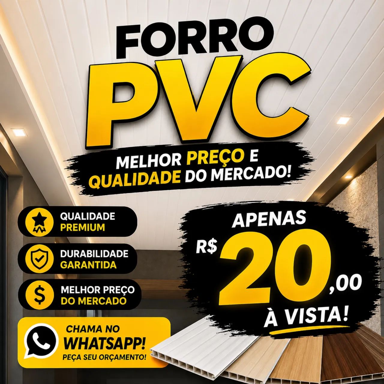 Forro PVC 