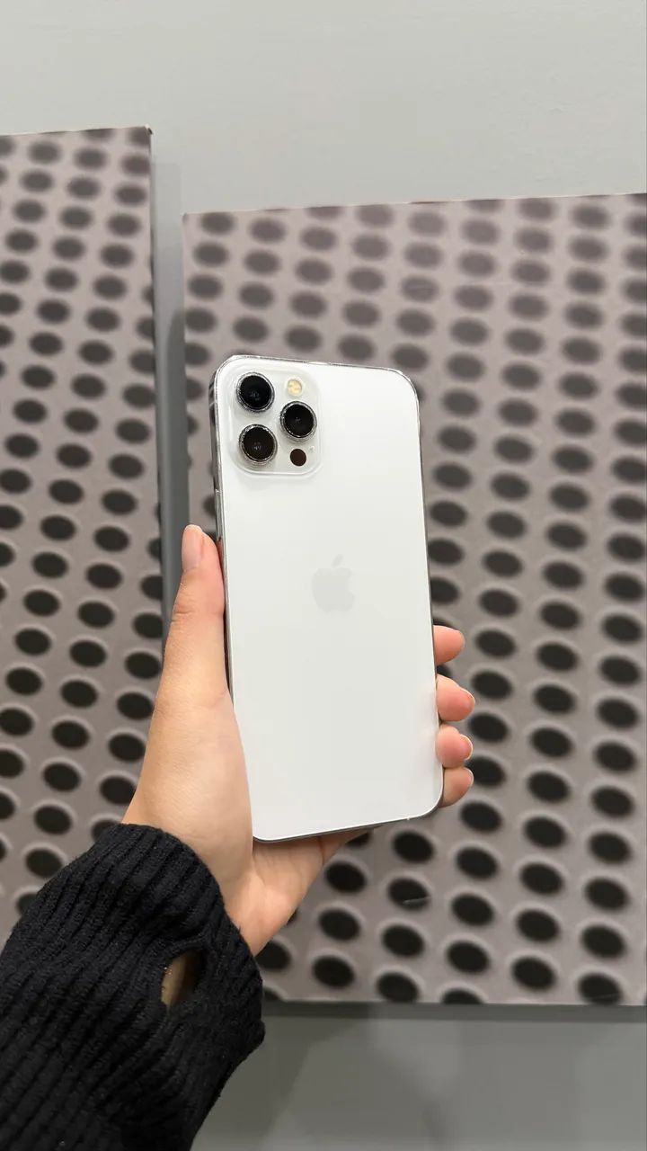 12 PRO MAX BRANCO 256 GB SEMINOVO 