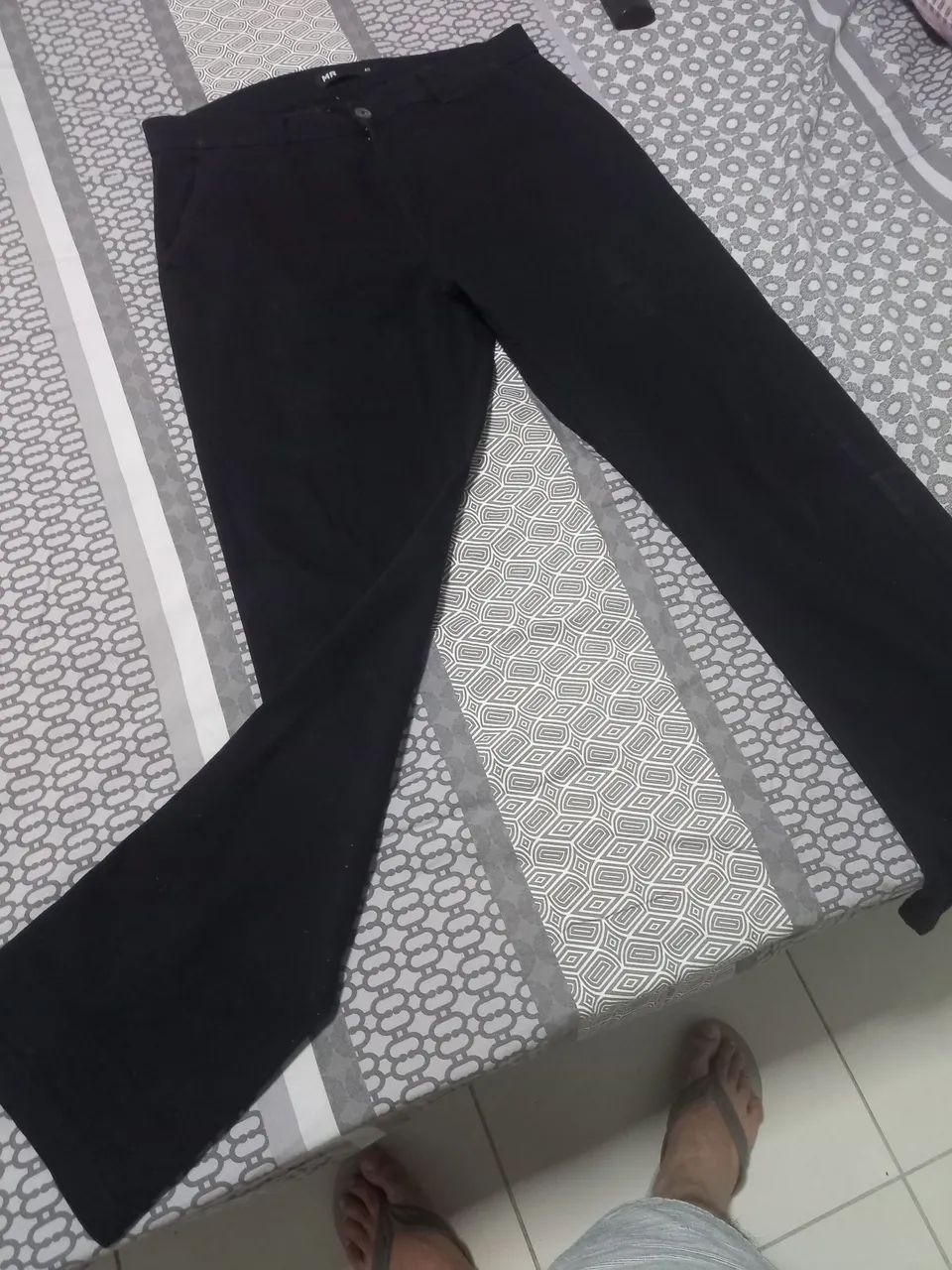 Calça preta lacoste