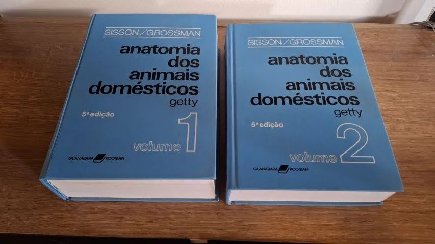 Livros Veterinária Anatomia dos Animais Domésticos - 5ª edição, 2 volumes 