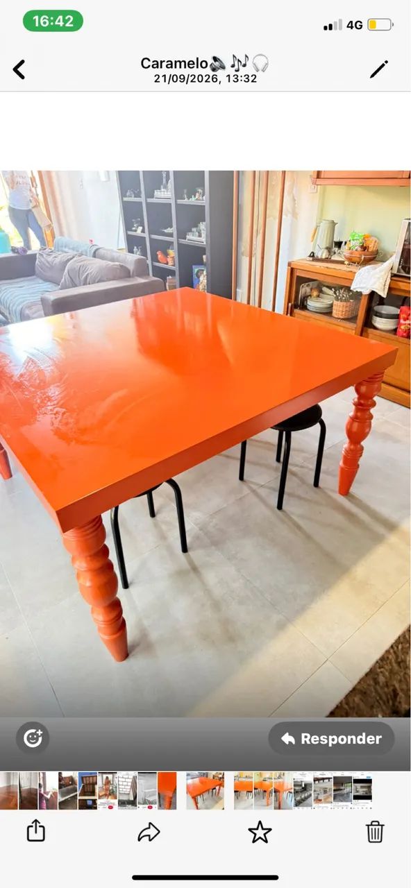 Mesa de jantar 6 ou 8 lugares 