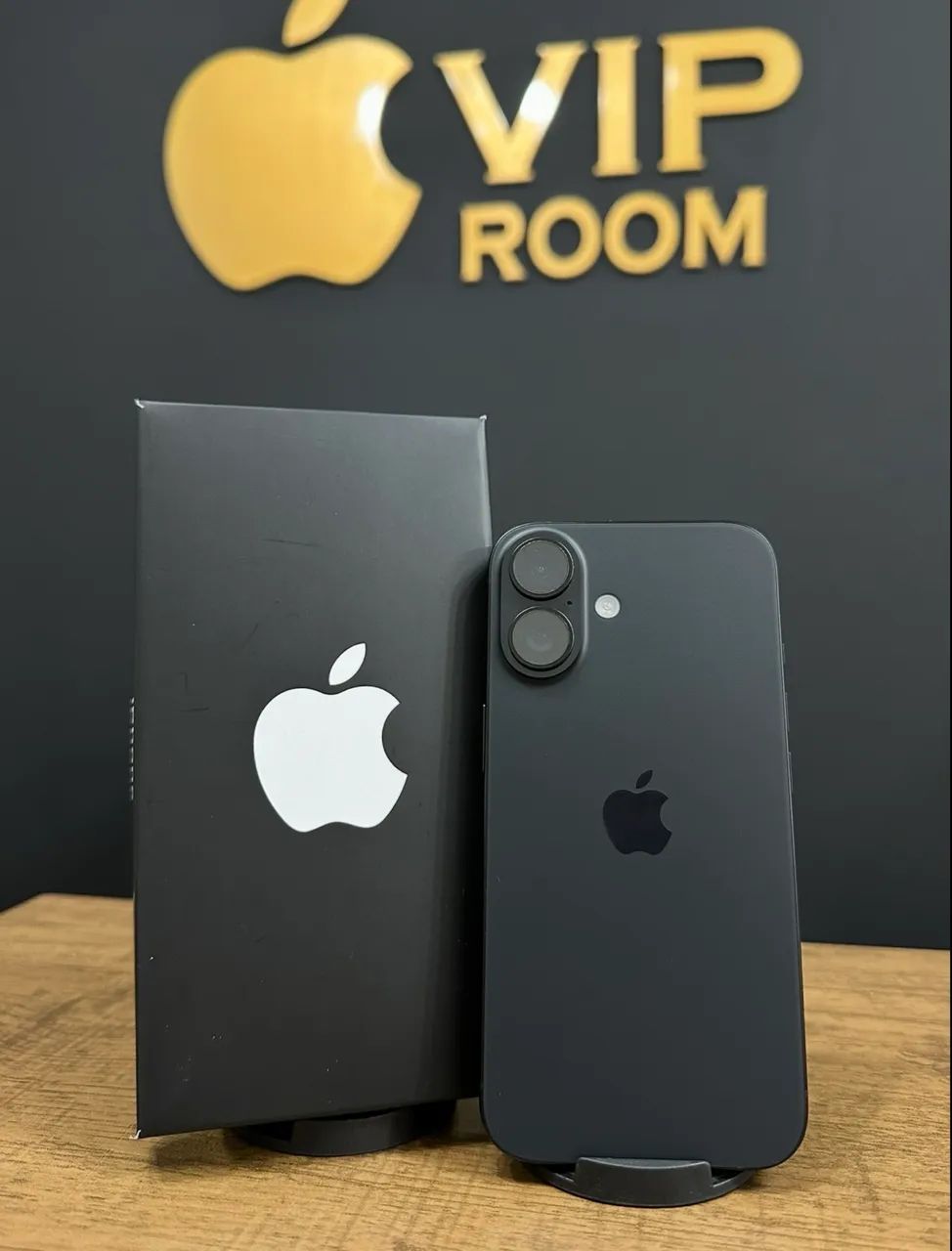 <US版> Apple iPhone 16 Black 256GB iPhone 16 256gb Preto semi novo na garantia até agosto 2026