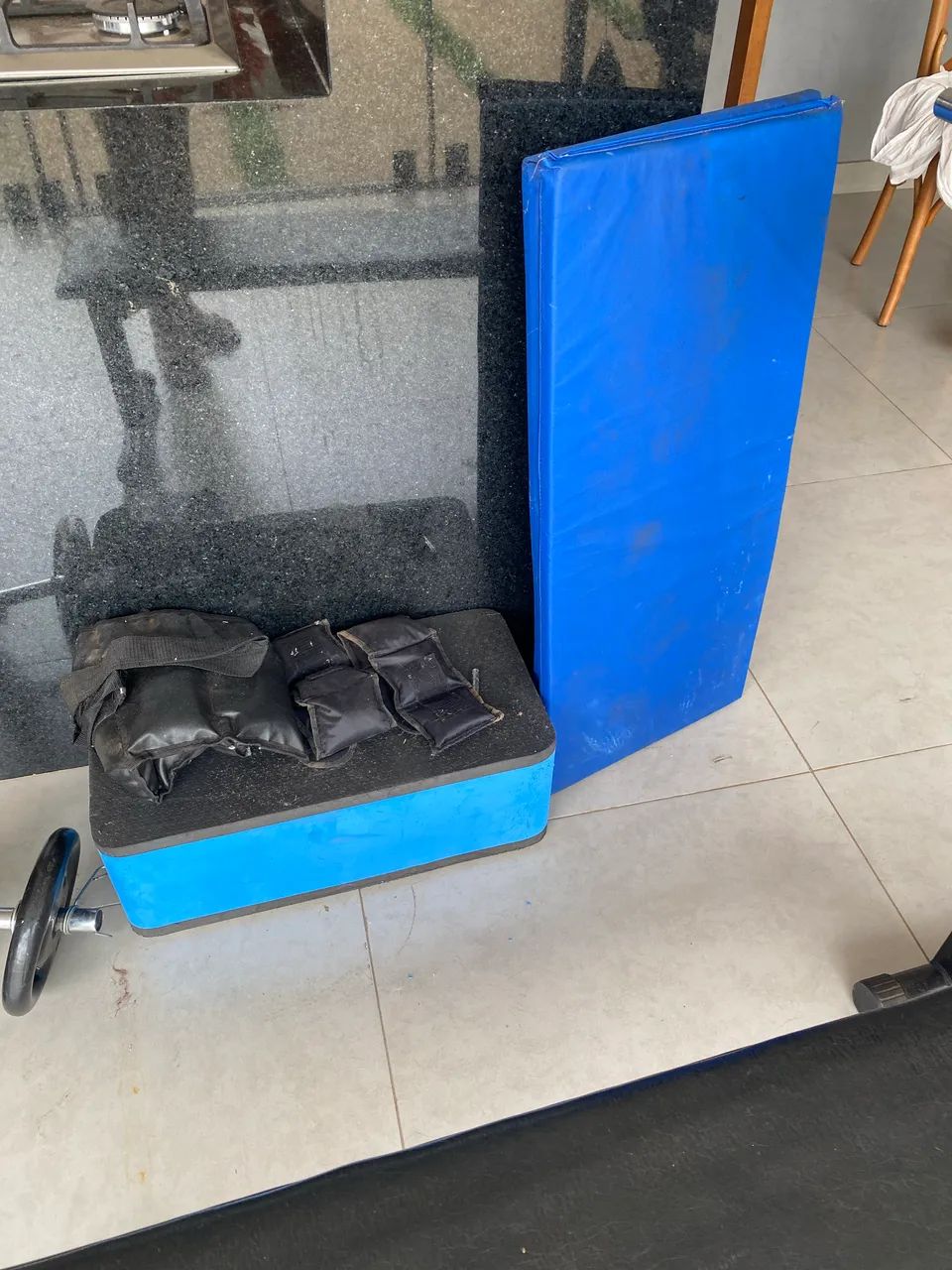 Mesa de supino e pesos  - Foto 3