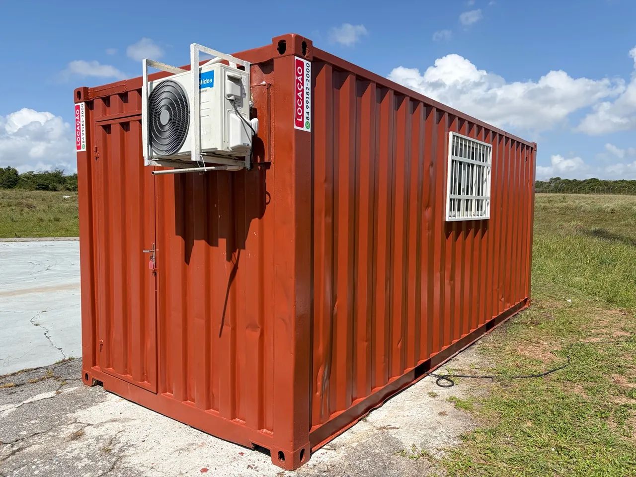 Loção de container marítimo com ar condicionado para escritório - Foto 3