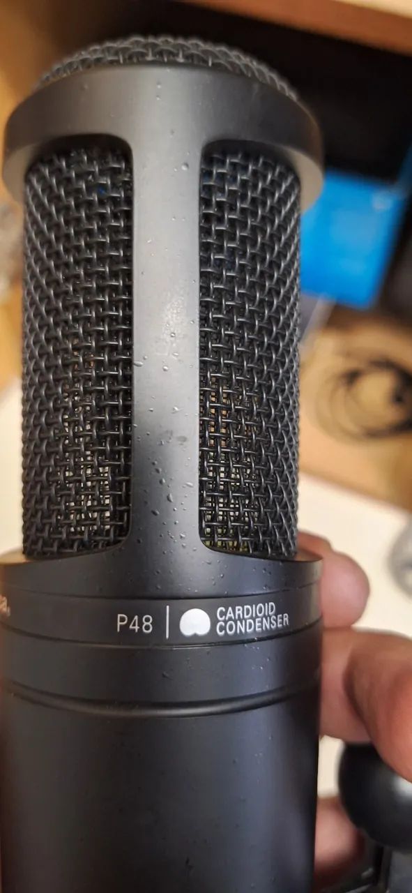 Microfone - Audio-Technica AT2020 com compatibilidade P48 - Foto 2