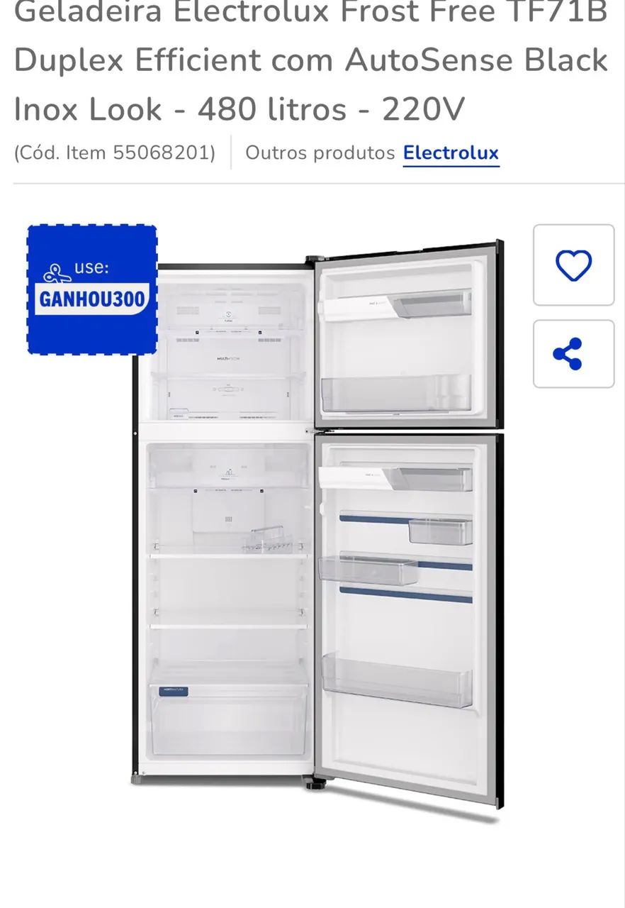 Geladeira Electrolux TF71b - Foto 2