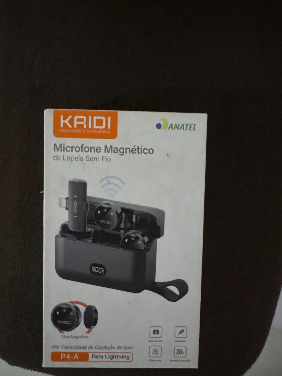 Microfone bluetooth KAIDI