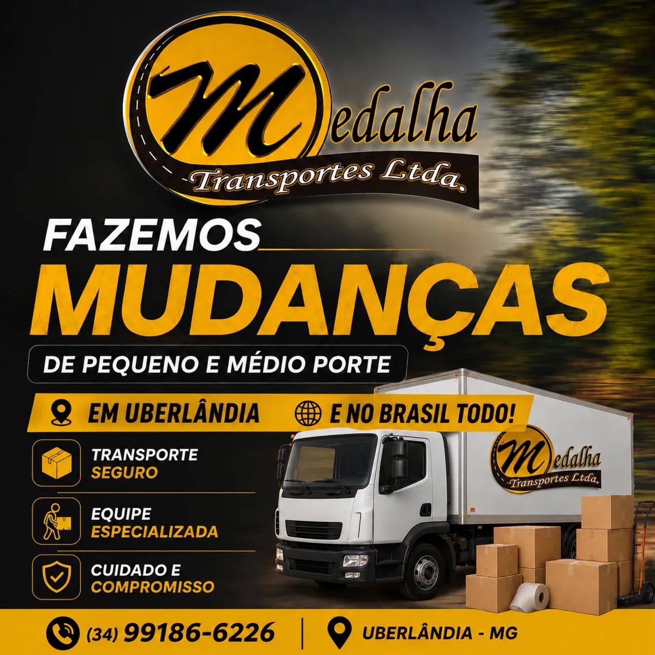 Mudanças em geral
