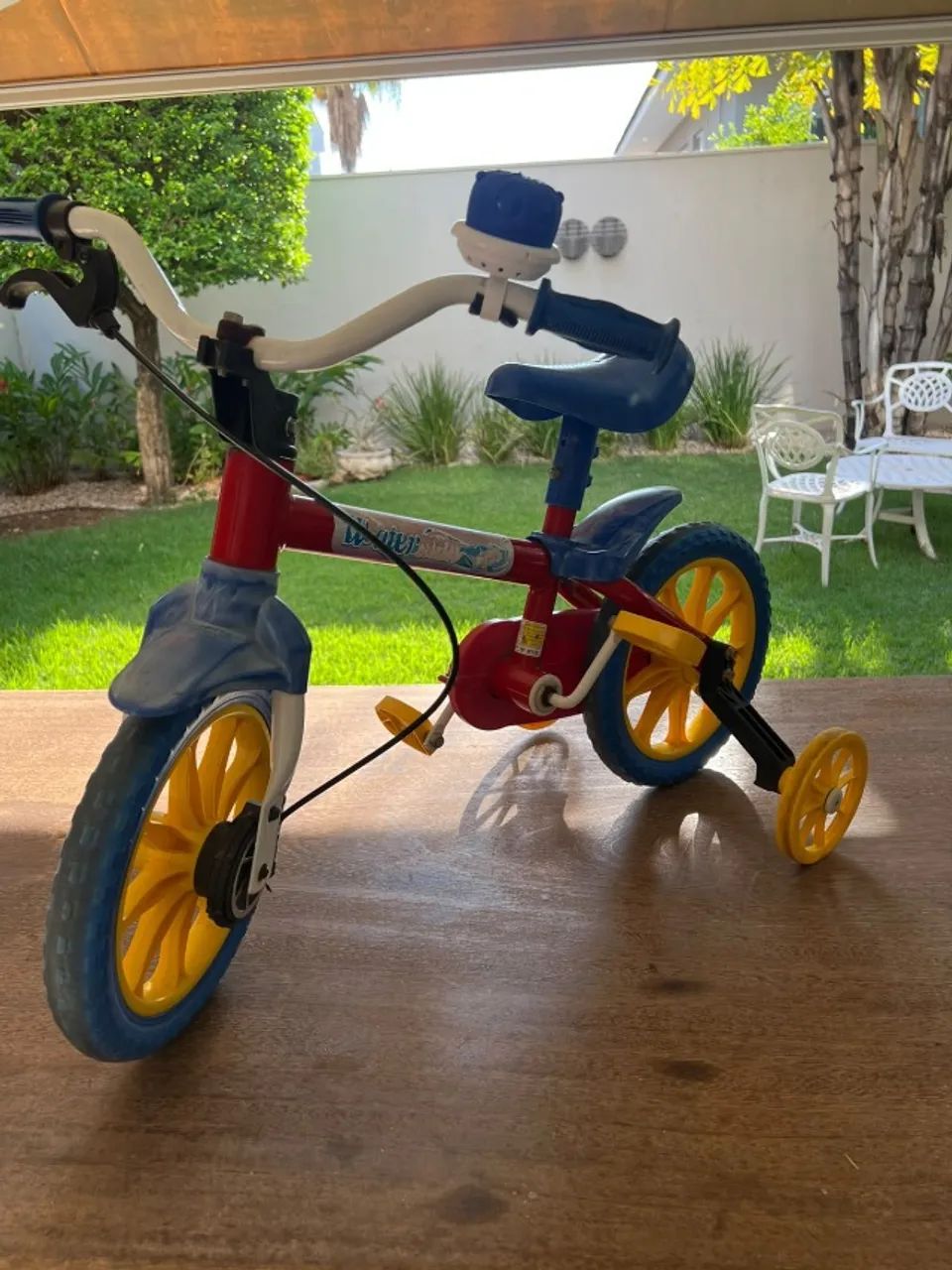 BICICLETA INFANTIL ARO 12 - Usada  - Foto 2