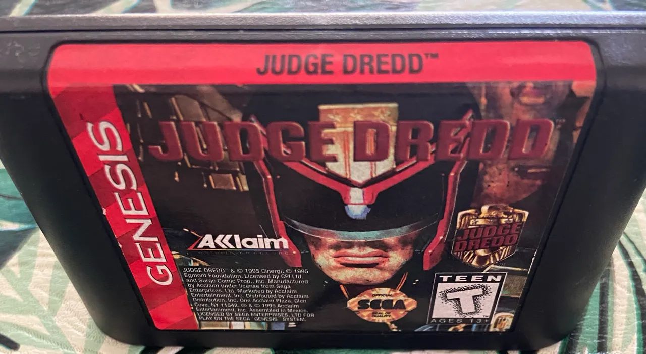 Jogo Mega Drive - Judge Dredd CIB - Foto 2