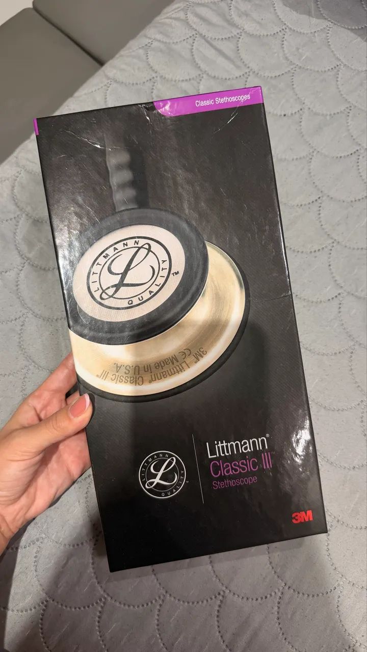 Vendo estetoscópio Littmann 3M classic III