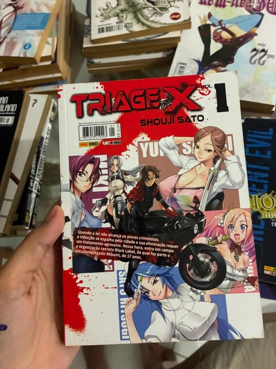 TRIAGE X - VOLUME 01 | MANGÁ - Foto 2