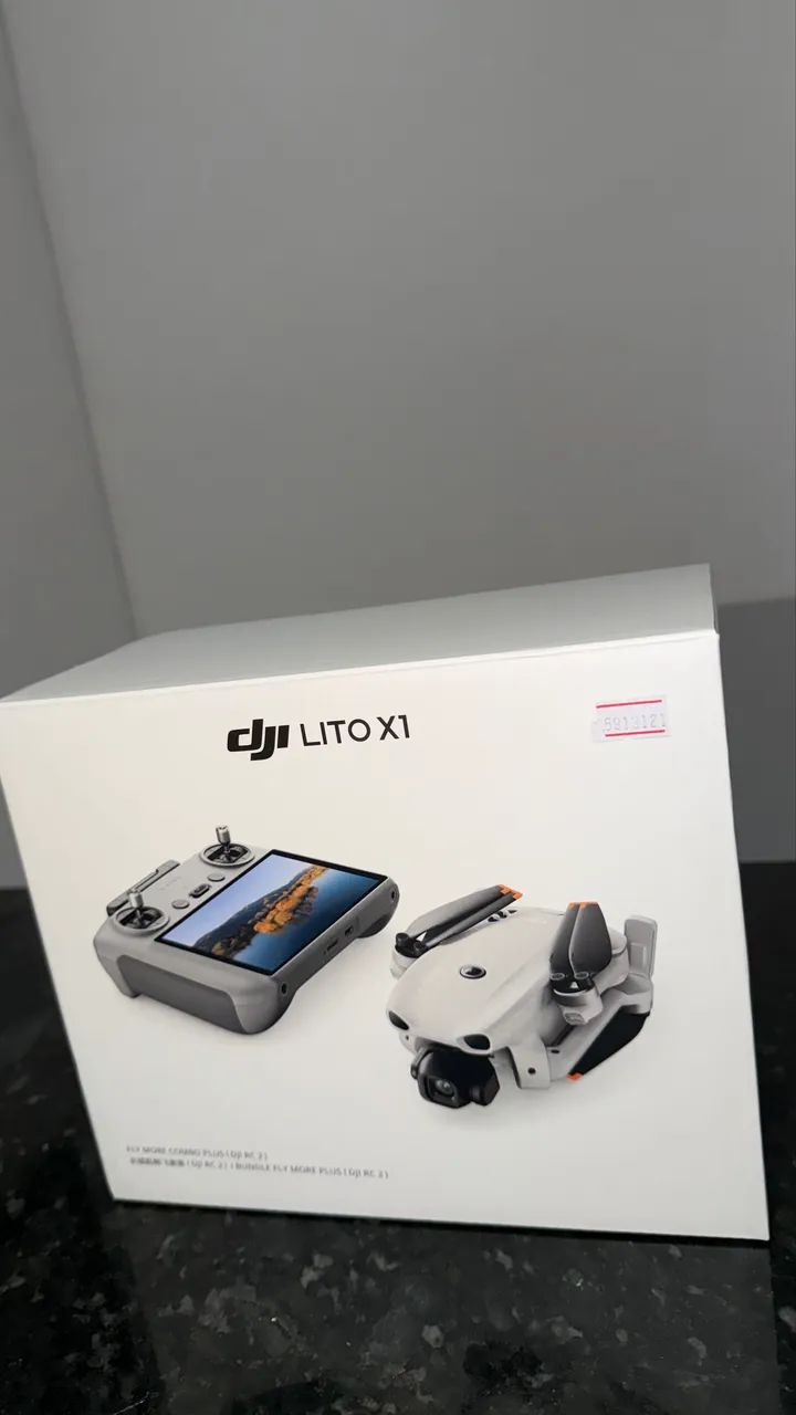 Drone DJI Lito X1 Fly More Combo (Com tela) - Novo Lacrado 